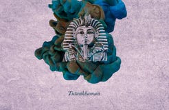 Konung Tutankhamun royaltyfri illustrationer Konung Tutankhamun royaltyfri illustrationer