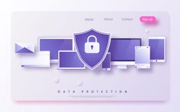 Konzept ist Datensicherheit Zugang, es Sicherheit Schild auf dem Computer-Desktop oder Laptop schützen sensible Daten lizenzfreie abbildung Konzept ist Datensicherheit Zugang, es Sicherheit Schild auf dem Computer-Desktop oder Laptop schützen sensible Daten lizenzfreie abbildung