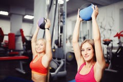 Konzeptgruppen-Trainingsteam für Gewichtsverlust stockfotografie Konzeptgruppen-Trainingsteam für Gewichtsverlust stockfotografie