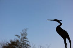 Koronująca dźwigowa rzeźba obrazy stock Koronująca dźwigowa rzeźba obrazy stock