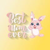 Kort f?r h?lsning f?r ferie f?r mamma f?r citationstecken b?sta n?gonsin utm?rkt Vektorillustration f?r dag f?r moder` s Modern h stock illustrationer Kort f?r h?lsning f?r ferie f?r mamma f?r citationstecken b?sta n?gonsin utm?rkt Vektorillustration f?r dag f?r moder` s Modern h stock illustrationer