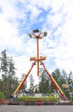 Kouvola, Φινλανδία στις 7 Ιουνίου 2016 - οδηγήστε το μαχητή βρόχων στην κίνηση στο λούνα παρκ Tykkimaki στοκ εικόνες με δικαίωμα ελεύθερης χρήσης Kouvola, Φινλανδία στις 7 Ιουνίου 2016 - οδηγήστε το μαχητή βρόχων στην κίνηση στο λούνα παρκ Tykkimaki στοκ εικόνες με δικαίωμα ελεύθερης χρήσης
