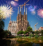 kościelny familia Sagrada zdjęcia royalty free kościelny familia Sagrada zdjęcia royalty free