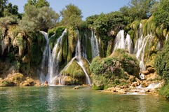 Kravice Waterfalls Stock Photography Kravice Waterfalls Stock Photography