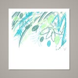 Kreative Universalblumenkarte Hand gezeichnete Beschaffenheiten Hochzeit, Jahrestag, Geburtstag, Valentin-` s Tag, Parteieinladun lizenzfreie abbildung Kreative Universalblumenkarte Hand gezeichnete Beschaffenheiten Hochzeit, Jahrestag, Geburtstag, Valentin-` s Tag, Parteieinladun lizenzfreie abbildung