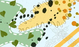 Kreatywnie sztuka chodnikowiec z różnymi kształtami i teksturami Żywy Koralowy kolor kolaż ilustracja wektor Kreatywnie sztuka chodnikowiec z różnymi kształtami i teksturami Żywy Koralowy kolor kolaż ilustracja wektor