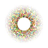 Kreis mit Punkten für Projektplanung Halbtoneffektvektorillustration Bunte Punkte auf weißem Hintergrund Schwarzweiss--Sunbu stock abbildung Kreis mit Punkten für Projektplanung Halbtoneffektvektorillustration Bunte Punkte auf weißem Hintergrund Schwarzweiss--Sunbu stock abbildung
