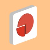 Kreisdiagramm-Computersymbol stock abbildung Kreisdiagramm-Computersymbol stock abbildung