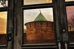 Kremlin in izhny Novgorod, Russia. Color photo. royalty free stock images Kremlin in izhny Novgorod, Russia. Color photo. royalty free stock images