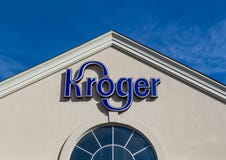 Kroger Exterior Grocery Store Store and Logo