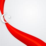 Krökta krabba linjer av färger av nationsflaggan av det Turkiet halvmånformigt och nationella symboler för stjärna av den patriot vektor illustrationer Krökta krabba linjer av färger av nationsflaggan av det Turkiet halvmånformigt och nationella symboler för stjärna av den patriot vektor illustrationer