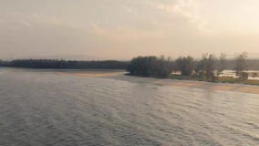 Kuantan Pahang la Malesia 25 agosto 2018, spiaggia aerea di Cherating con il bello tramonto Kuantan Pahang la Malesia 25 agosto 2018, spiaggia aerea di Cherating con il bello tramonto