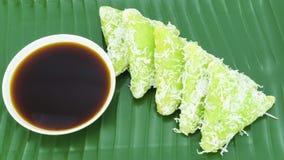 Malay Kueh Lopes Dessert Royalty Free Stock Photography 