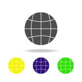 kuli ziemskiej multicolor ikona Element sieci ikony Znaki i symbol ikona dla stron internetowych, sieć projekt, mobilny app na bi ilustracji kuli ziemskiej multicolor ikona Element sieci ikony Znaki i symbol ikona dla stron internetowych, sieć projekt, mobilny app na bi ilustracji