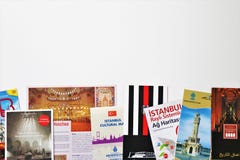 Kulturell und Werbungsbroschüren der symbolischen Orte von der Türkei lizenzfreies stockfoto Kulturell und Werbungsbroschüren der symbolischen Orte von der Türkei lizenzfreies stockfoto