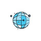 kulör symbol för diskoboll Beståndsdel av födelsedagsymbolen för mobila begrepps- och rengöringsdukapps Symbolen för färgdiskobol stock illustrationer kulör symbol för diskoboll Beståndsdel av födelsedagsymbolen för mobila begrepps- och rengöringsdukapps Symbolen för färgdiskobol stock illustrationer