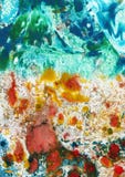 Kunst abstracte achtergrond royalty-vrije illustratie Kunst abstracte achtergrond royalty-vrije illustratie