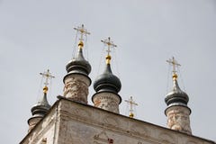 Kupolerna av den forntida Christian Cathedral arkivfoto Kupolerna av den forntida Christian Cathedral arkivfoto