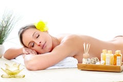 kuuroord massage stock fotografie kuuroord massage stock fotografie