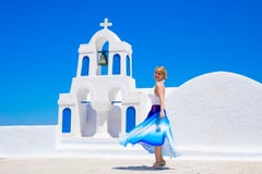 Kvinnaanseende vid den traditionella grekiska kyrkan Royaltyfri Bild Kvinnaanseende vid den traditionella grekiska kyrkan Royaltyfri Bild