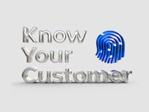 KYC - Ξέρτε το κείμενο πελατών, τις ασημένιες λέξεις και το μπλε σημάδι σας, επιχειρησιακή έννοια τρισδιάστατη απεικόνιση απεικόνιση αποθεμάτων KYC - Ξέρτε το κείμενο πελατών, τις ασημένιες λέξεις και το μπλε σημάδι σας, επιχειρησιακή έννοια τρισδιάστατη απεικόνιση απεικόνιση αποθεμάτων