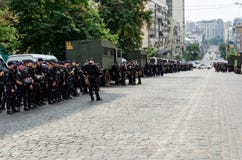 Kyiv, de Oekraïne - Juni 23, 2019 Maart van gelijkheid LGBT maart KyivPride Vrolijke parade stock afbeeldingen Kyiv, de Oekraïne - Juni 23, 2019 Maart van gelijkheid LGBT maart KyivPride Vrolijke parade stock afbeeldingen