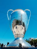 KYIV, ΟΥΚΡΑΝΊΑ - 26 ΜΑΐΟΥ 2018: UEFA, πρότυπο του φλυτζανιού του Champions League, προετοιμασία για τελικό στοκ φωτογραφίες KYIV, ΟΥΚΡΑΝΊΑ - 26 ΜΑΐΟΥ 2018: UEFA, πρότυπο του φλυτζανιού του Champions League, προετοιμασία για τελικό στοκ φωτογραφίες