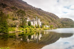 Kylemore Abey, Irland stockbilder Kylemore Abey, Irland stockbilder