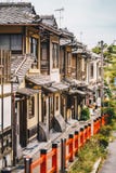 Kyoto houses in Higashiyama District, Japan royalty free stock photography Kyoto houses in Higashiyama District, Japan royalty free stock photography