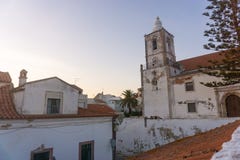 Kyrka av helgonet Sebastian i Lagos, Portugal royaltyfria foton Kyrka av helgonet Sebastian i Lagos, Portugal royaltyfria foton