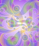 Kühle psychedelische Retro- Strudel vektor abbildung Kühle psychedelische Retro- Strudel vektor abbildung
