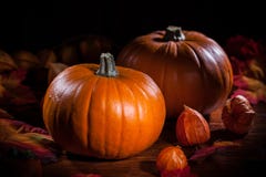 Kürbise für Danksagung und Halloween stockfotos Kürbise für Danksagung und Halloween stockfotos