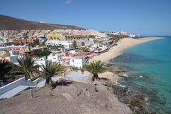 Küste nahe Morro Jable, Fuerteventura lizenzfreies stockfoto Küste nahe Morro Jable, Fuerteventura lizenzfreies stockfoto