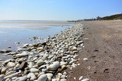 Küstenlinie bei Bridlington, Ost-Yorkshire lizenzfreies stockbild Küstenlinie bei Bridlington, Ost-Yorkshire lizenzfreies stockbild