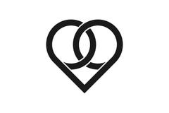 L'amore e le coppie suonano l'ispirazione di progettazioni di logo isolati su fondo bianco illustrazione vettoriale L'amore e le coppie suonano l'ispirazione di progettazioni di logo isolati su fondo bianco illustrazione vettoriale