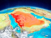L'Arabia Saudita su terra fotografie stock L'Arabia Saudita su terra fotografie stock