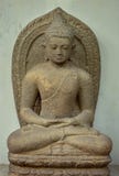 L'arca Amitabha o la statua di Amitabha ha trovato nel 8-decimo secolo centrale di Java immagini stock libere da diritti L'arca Amitabha o la statua di Amitabha ha trovato nel 8-decimo secolo centrale di Java immagini stock libere da diritti
