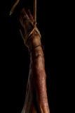 L'arte del prosciutto iberico spagnolo fotografia stock L'arte del prosciutto iberico spagnolo fotografia stock
