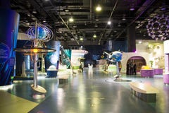 L'Asie Chine, Pékin, musée de science et technologie, hall d'exposition d'intérieur, L'Asie Chine, Pékin, musée de science et technologie, hall d'exposition d'intérieur,