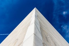 L'espace faisant le coin Abst de Perpsective Washington Monument Blue Sky Empty photo libre de droits L'espace faisant le coin Abst de Perpsective Washington Monument Blue Sky Empty photo libre de droits