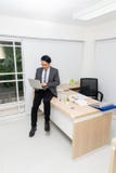 L'homme d'affaires travaillent image stock L'homme d'affaires travaillent image stock