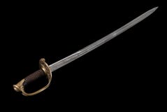 l'infanterie française commandent le sabre de sabre photo libre de droits l'infanterie française commandent le sabre de sabre photo libre de droits