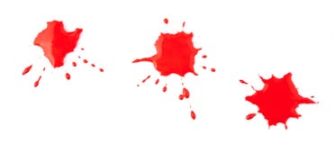 L'insieme di un rosso cala fotografia stock libera da diritti L'insieme di un rosso cala fotografia stock libera da diritti
