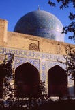 L'Iran: La moschea di Masjed-Eshah a Ispahan immagini stock libere da diritti L'Iran: La moschea di Masjed-Eshah a Ispahan immagini stock libere da diritti
