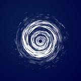 L'ouragan énorme, tornade, ouragan, le remous blanc opacifie, tornade sur la vue supérieure de fond bleu de mer Vecteur de cyclon illustration libre de droits L'ouragan énorme, tornade, ouragan, le remous blanc opacifie, tornade sur la vue supérieure de fond bleu de mer Vecteur de cyclon illustration libre de droits