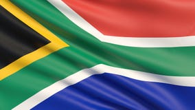 La bandiera del Sudafrica, ufficialmente Repubblica Sudafricana RSA illustrazione di stock La bandiera del Sudafrica, ufficialmente Repubblica Sudafricana RSA illustrazione di stock