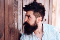 A la barba o no a la barba Hombre barbudo con el pelo elegante Hombre hermoso con la barba y el bigote de la moda peluquería de c imagen de archivo A la barba o no a la barba Hombre barbudo con el pelo elegante Hombre hermoso con la barba y el bigote de la moda peluquería de c imagen de archivo