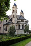 La basilica della macchina per colata continua del san; una chiesa a Coblenza, Germania fotografia stock La basilica della macchina per colata continua del san; una chiesa a Coblenza, Germania fotografia stock