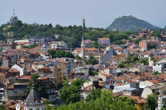 La Bulgarie, Plovdiv, paysage urbain photos stock La Bulgarie, Plovdiv, paysage urbain photos stock