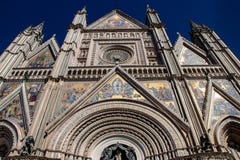 La cattedrale di Orvieto fotografia stock La cattedrale di Orvieto fotografia stock